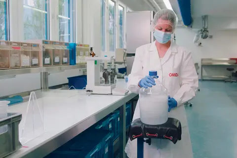 OMIDA Produktion, homöopathische Globuli